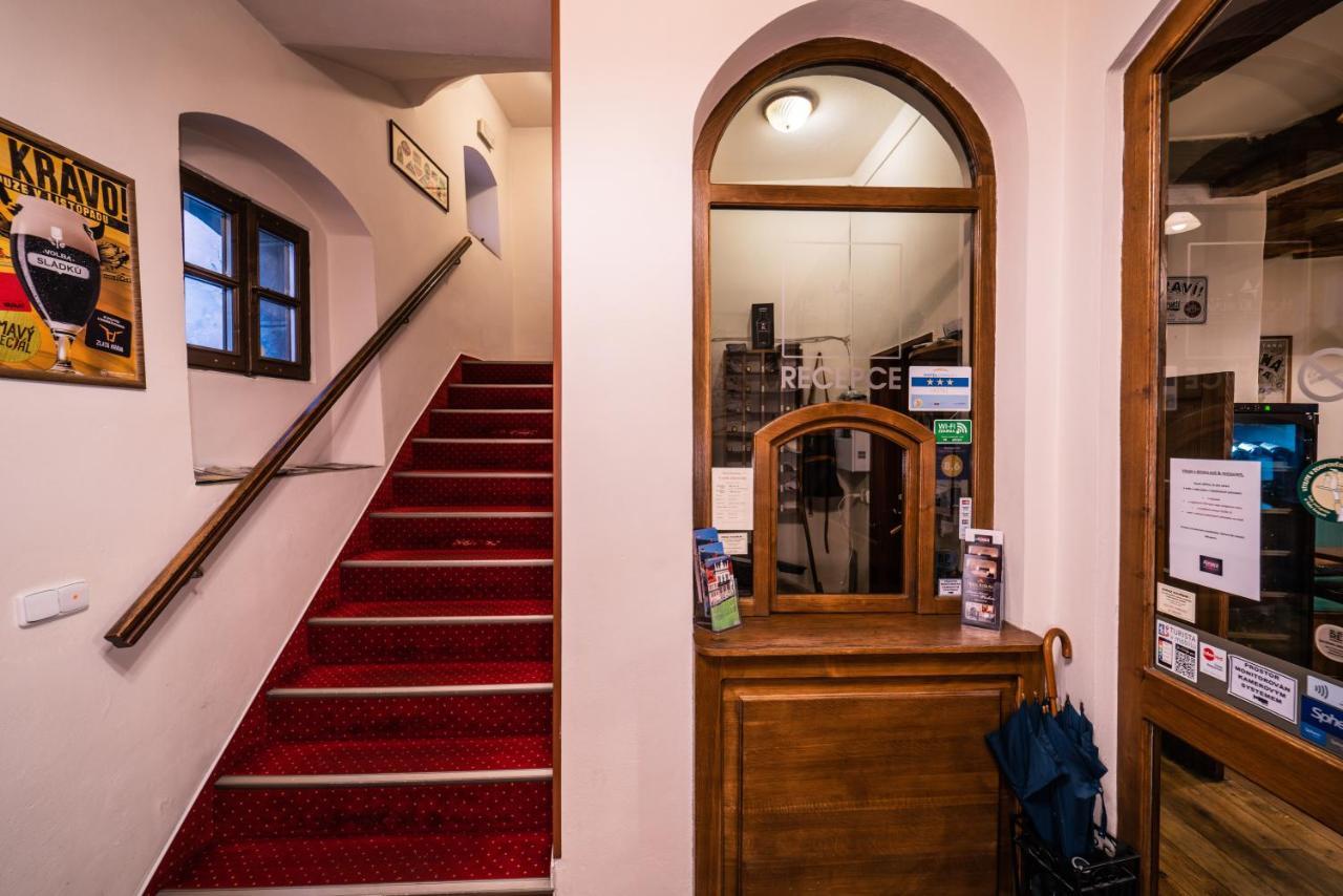 Hotel Koruna Prachatice Exteriör bild